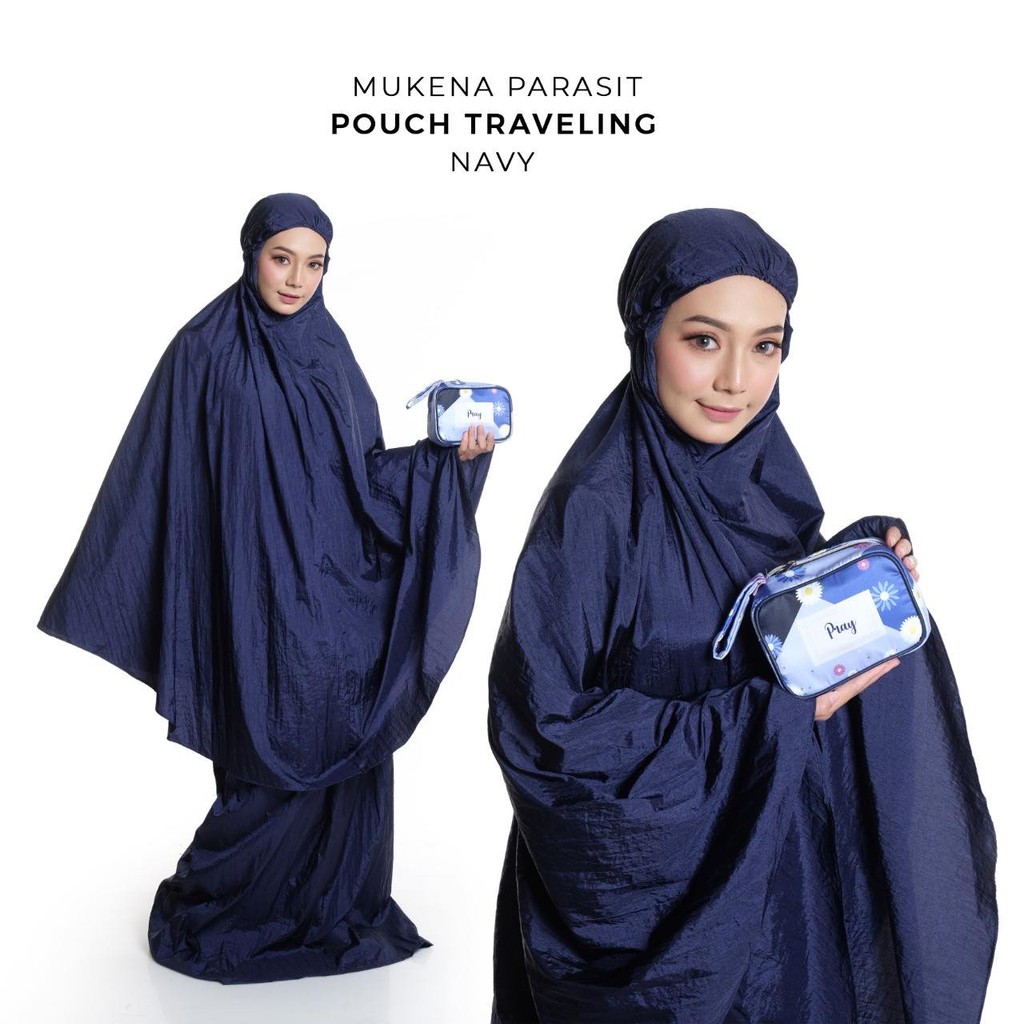 Mukena Parasit Jumbo Pouch Traveling (PRAY)