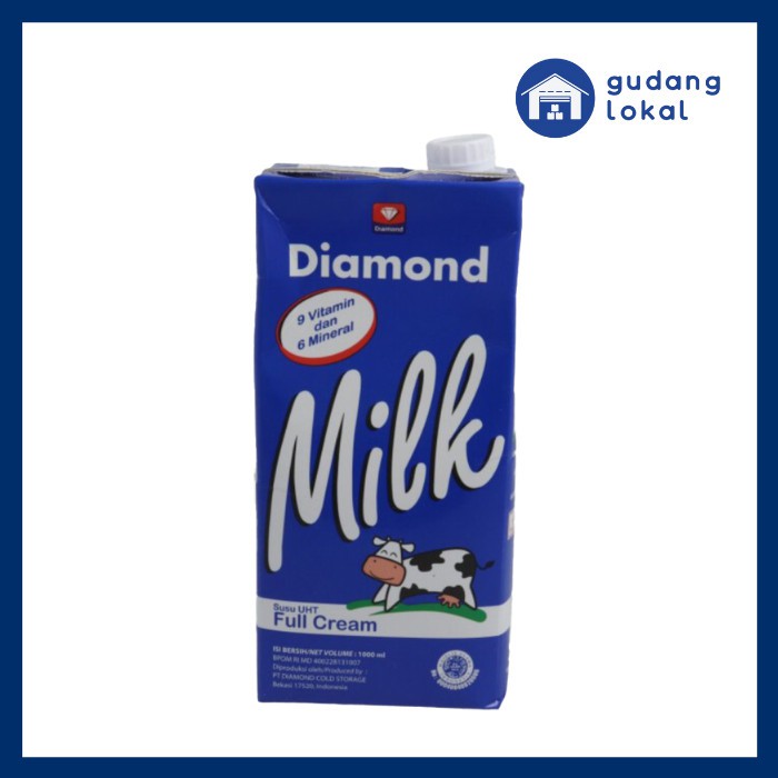 

Susu Diamond Uht Full Cream 1 Ltr