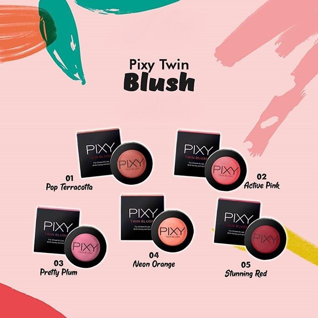 ✿ MADAME ✿ PIXY LIP CREAM MATTE TWIN BLUSH 2IN1 BLUSHER &amp; LIP COLOR LIPMATTE PIXY