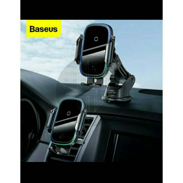 BASEUS Car Holder Wireless Charger 15W light Electric Holder