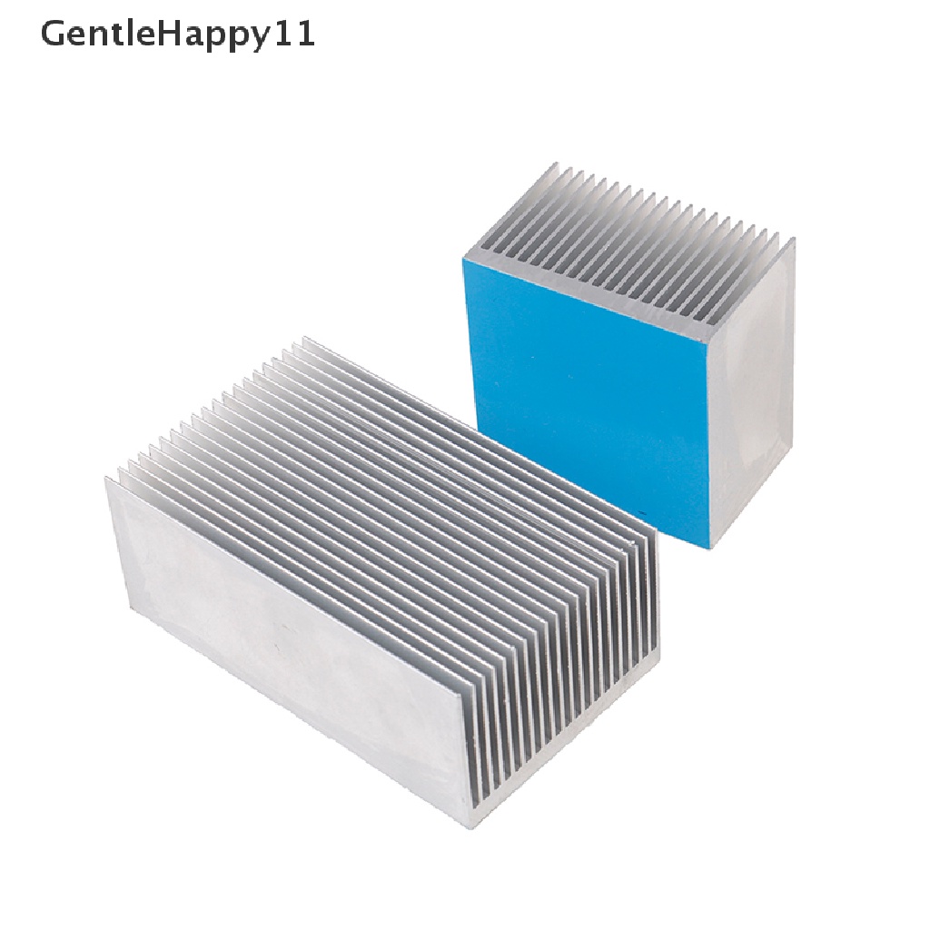 Gentlehappy Pad Pendingin Chip LED IC 60x60 / 100x60mm Bahan Aluminum Alloy