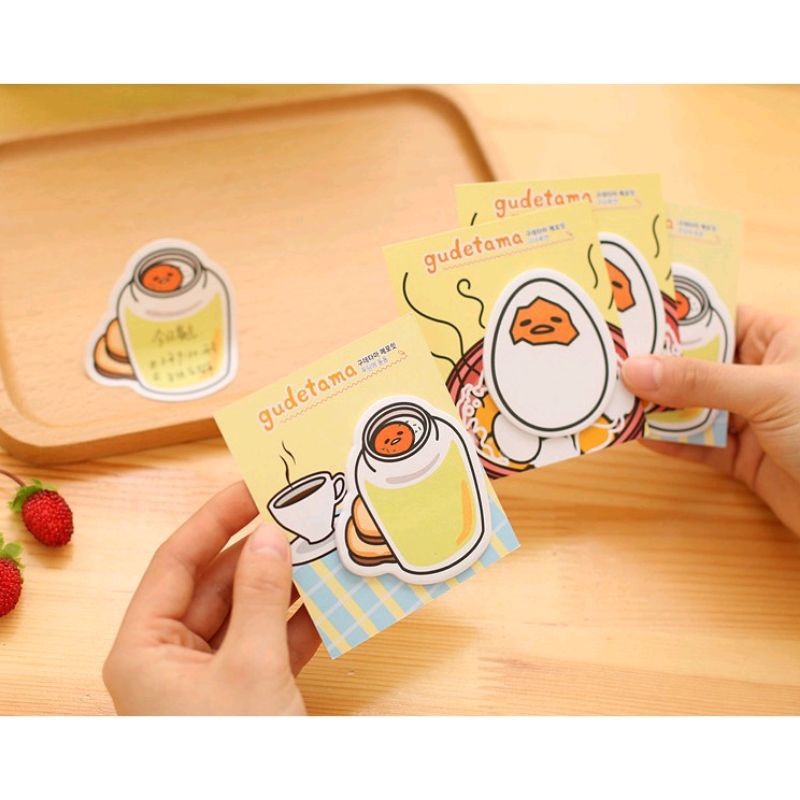 

DD3 sticky notes lucu kartun kulit telur stick