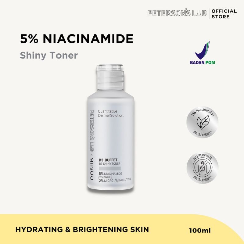Peterson's Lab 5% Niacinamide Brightening Toner