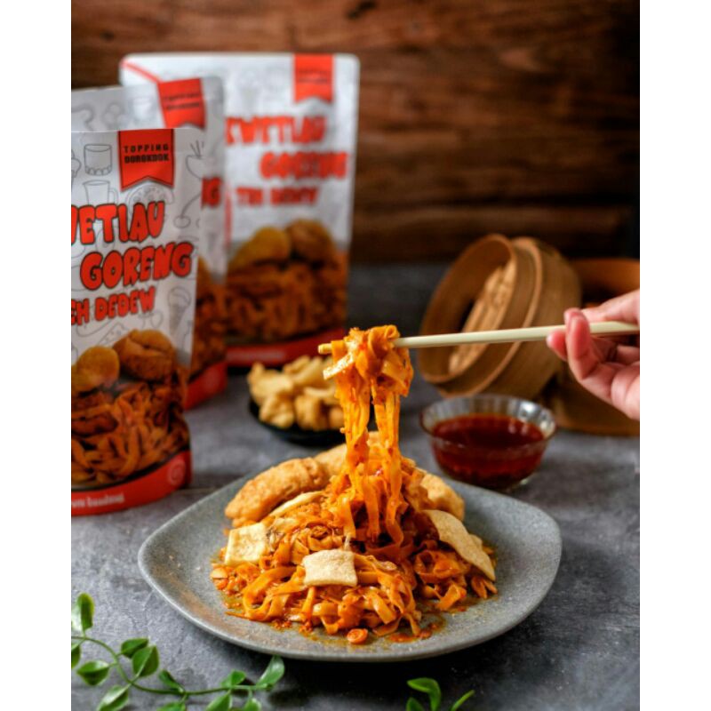 

Kwetiau goreng Teh Dedew