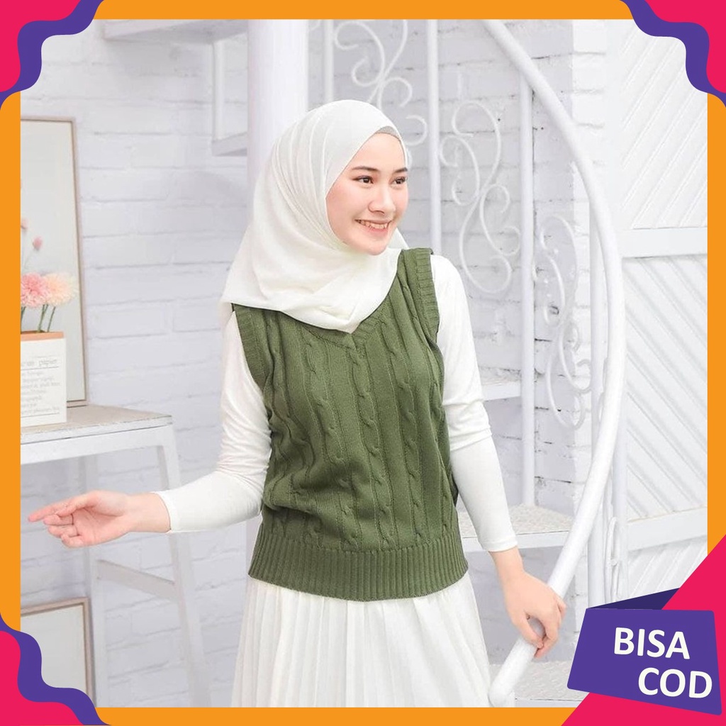 Sweater Rajut Original Premium Outer Wanita Kardigan Rajut Wanita List Outer Rajut