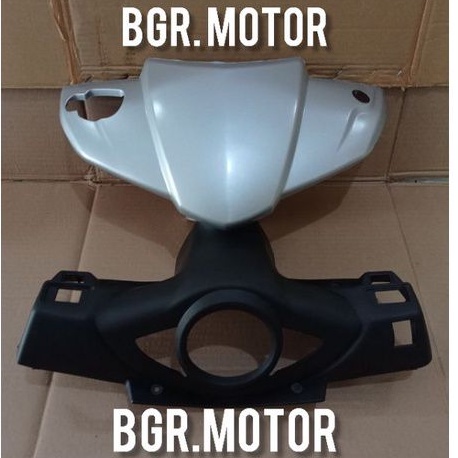 Batok depan belakang Vario 110 karbu lama silver