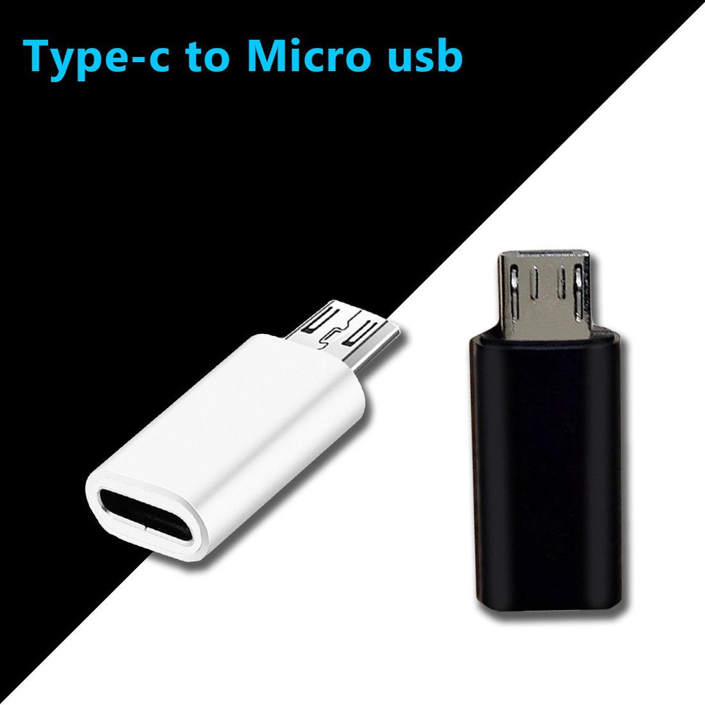 Adapter Konektor Micro USB 2.0 5 Pin Male ke USB 3.1 Tipe C Female