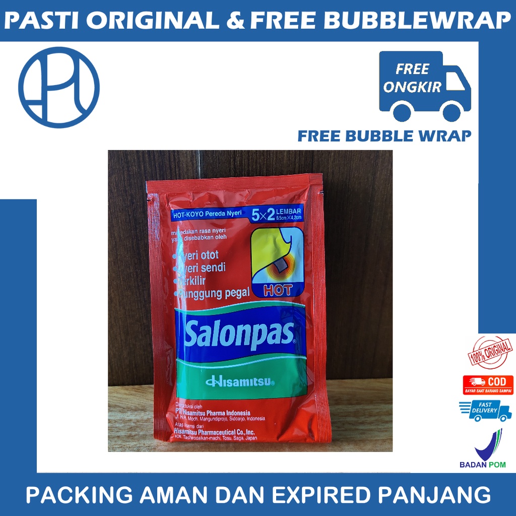 SALONPAS HOT KOYO ISI 10 PEREDA NYERI PANAS MERAH UNTUK NYERI SENDI PEGAL LINU