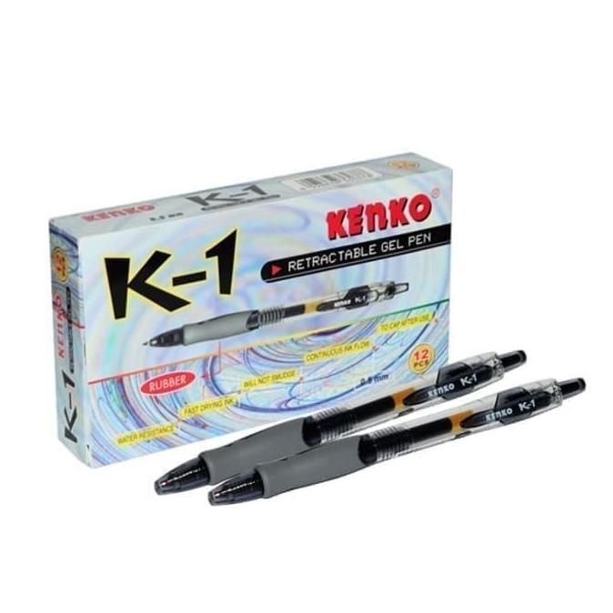 

[COD] Pulpen / Gel Pen / Pena Kenko K1 / 0.5 mm / 1 BOX 12 PCS LIMITED EDITION Kode 286