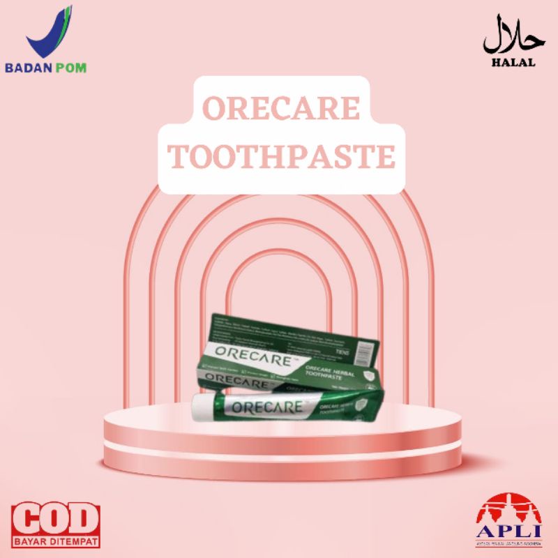 ORECARE(PENUMBUH GIGI, PENGHILANG KARANG DAN BAU MULUT)