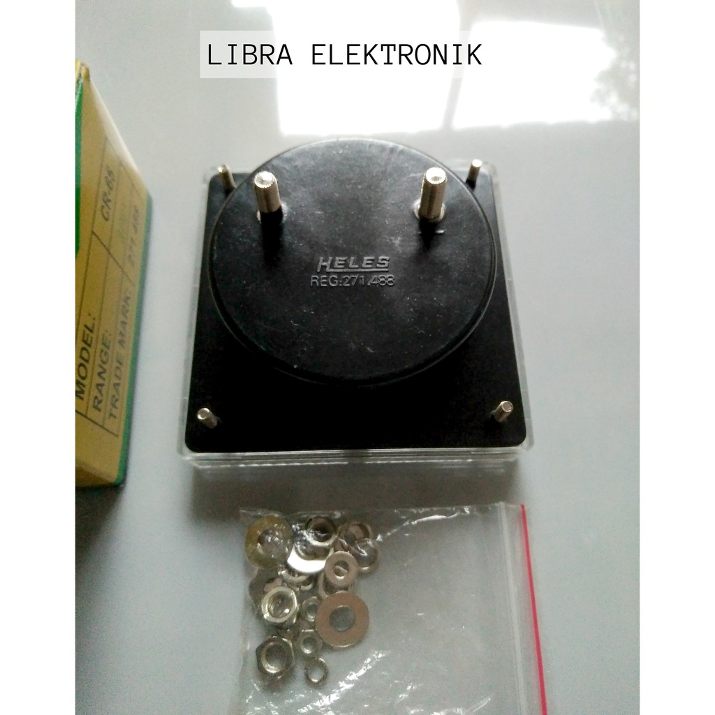 Vu AC Analog Heles Ori Pengukur Tegangan Listrik