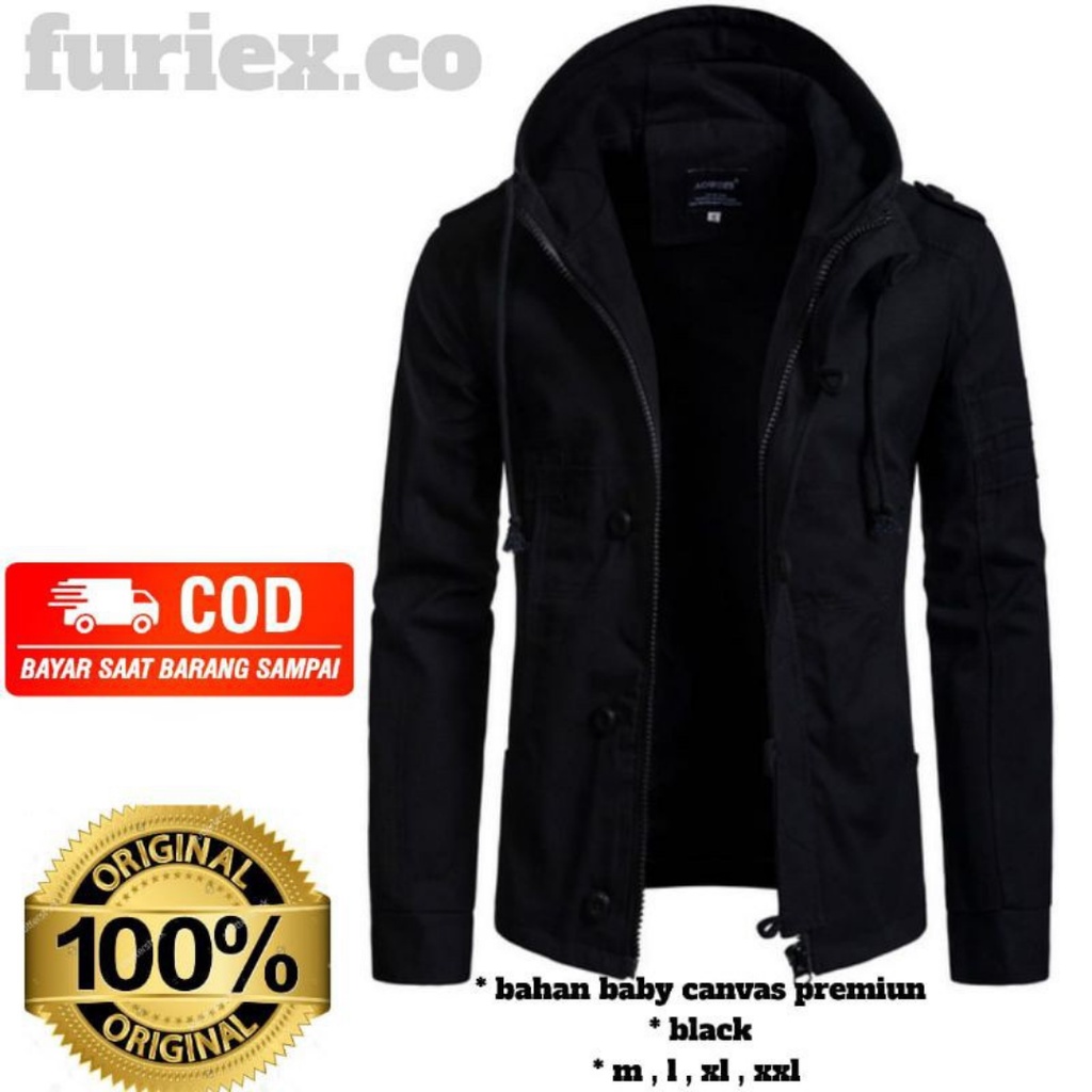 LIMITED EDITION  jaket parka pria FURIEX/jaket pria keren baby canvas premium original m-l-xl-xxl