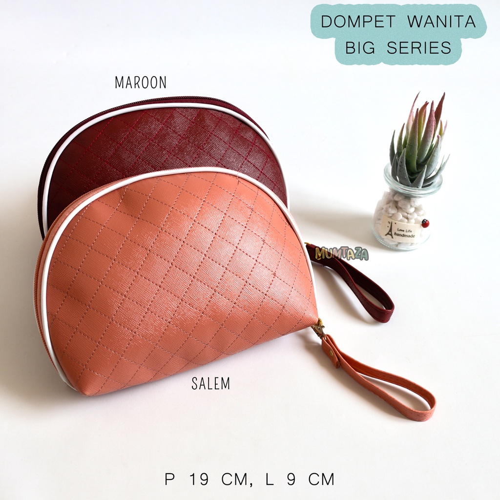 Dompet Koin Wanita | Dompet Wanita Oval  |  Pouch wanita  |  Pouch Kosmetik  |  Pouch Mukena