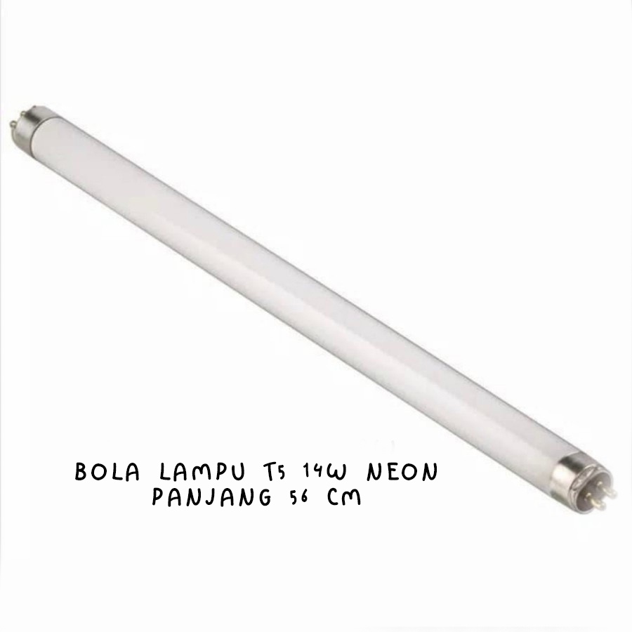 BOLA LAMPU NEON T5 14W 14 WATT