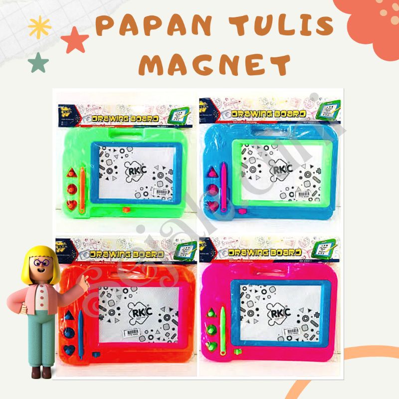 

DIN- MAGIC BOARD / PAPAN TULIS MAGNET