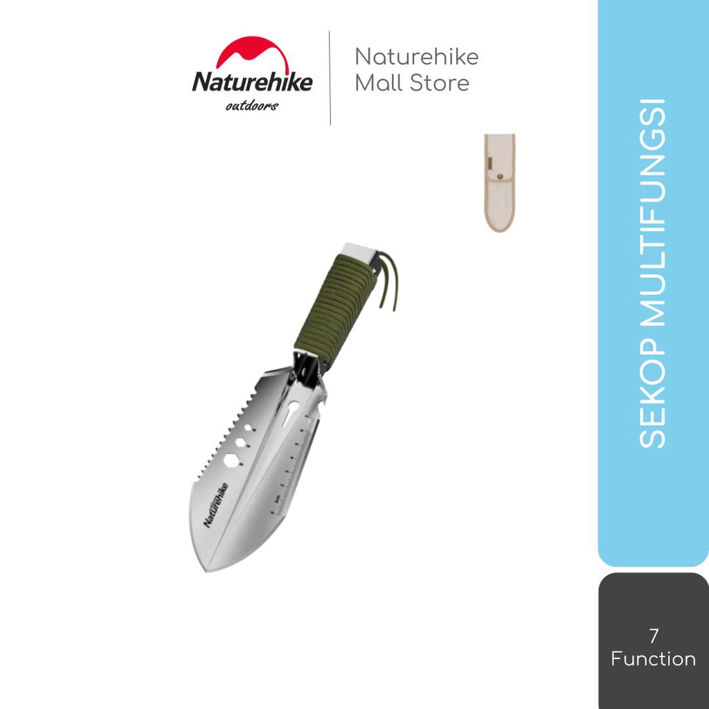 SEKOP MULTIFUNGSI NATUREHIKE NH20GJ001 CANGKUL BUANG AIR BESAR CAMPING