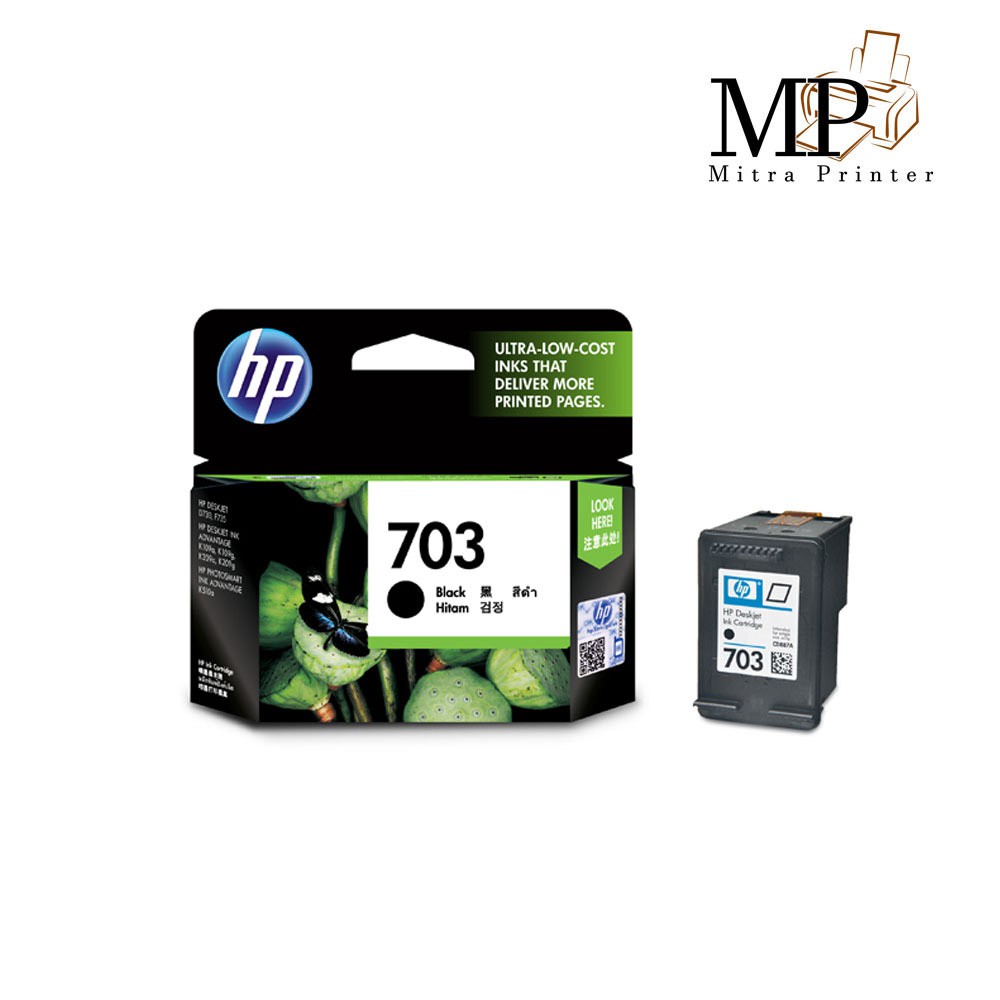 Tinta HP 703 Black Original