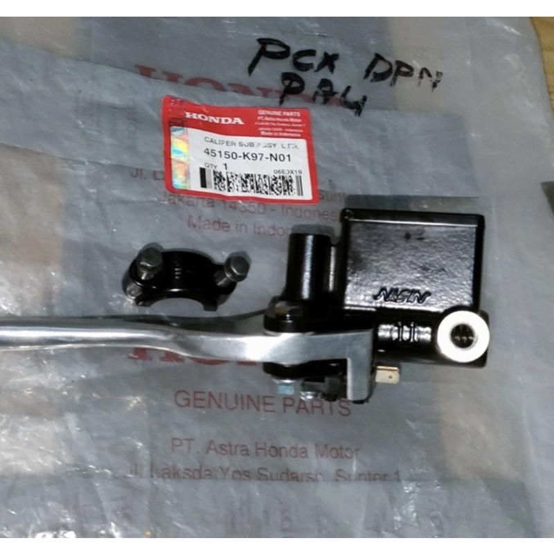 MASTER REM DEPAN RUMAH MASTER DEPAN KANAN PCX150 155 PCX 150 155 HONDA ASLI ORIGINAL NISSIN