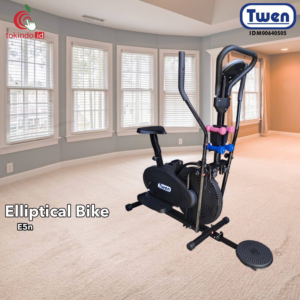 Big Sale Promo Twen Fb7 Sepeda Statis Alat Fitness Orbitrack Fan Bike Multi Fungsi Shopee Indonesia