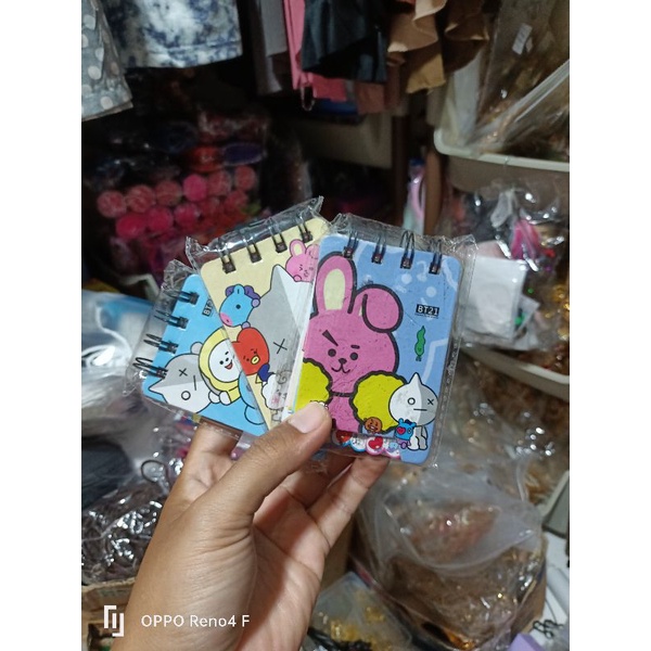 

1PCS BUKU CATATAN/ NOTE / NOTES KARAKTER