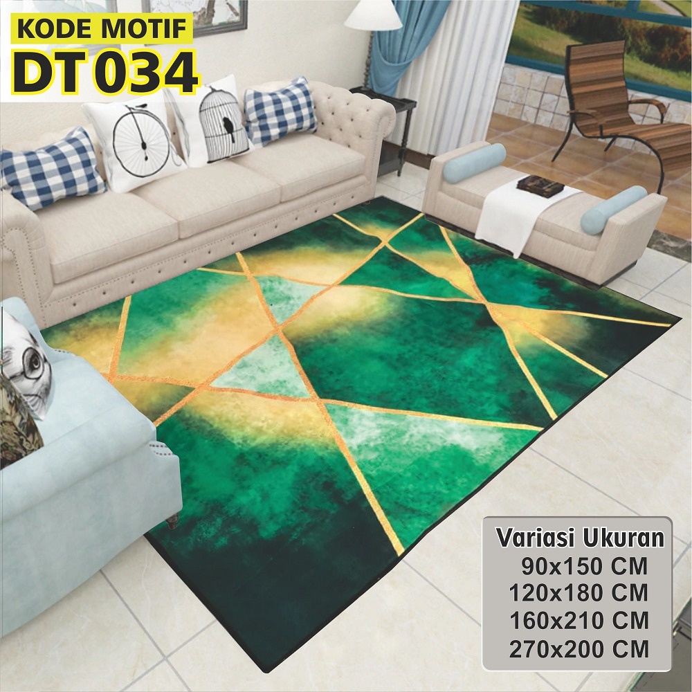 TURUN HARGA MILIKI Karpet  Eropean permadani Klasik Design Premium 200x270 cm karpet lantai eropa