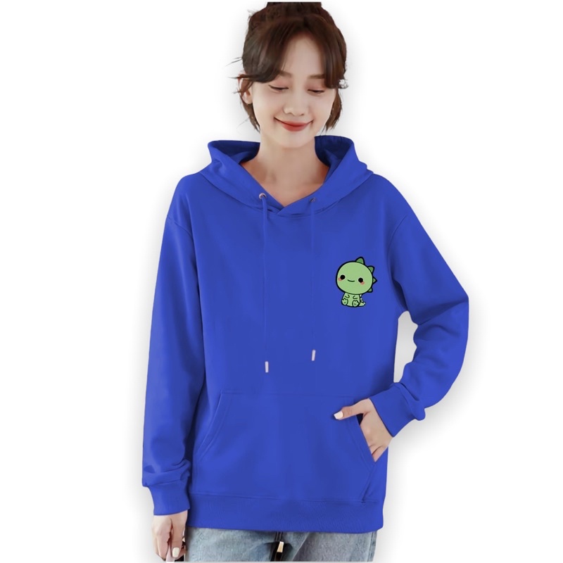 Lilipop.id Sweater Wanita Dino Hoodie Jumper