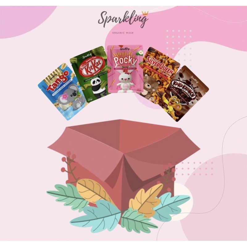 Jual Dist Resmi Masker Organik Sparkling Queen Bpom New Packaging Shopee Indonesia