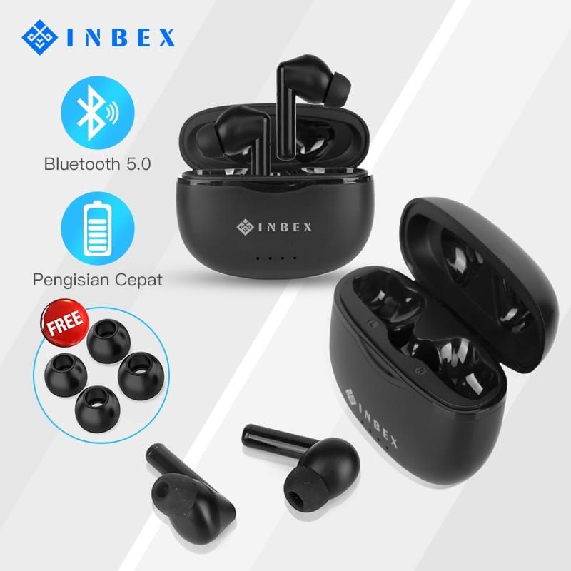 INBEX S108 TWS Wireless Sport Bluetooth Headset one size Black