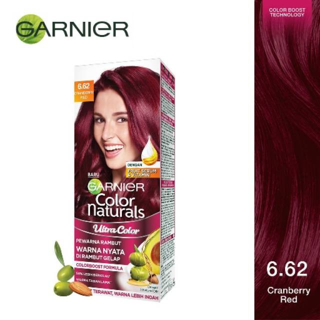 Garnier Cat Rambut Color Naturals Creme Hair Color Box