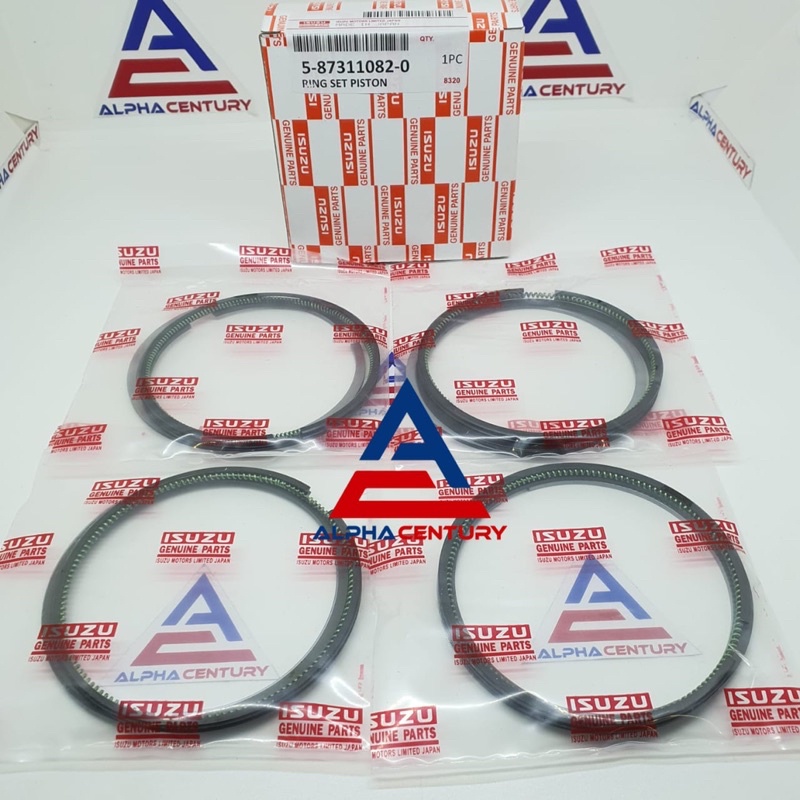 RING PISTON SET NHR 55 ORI GARANSI