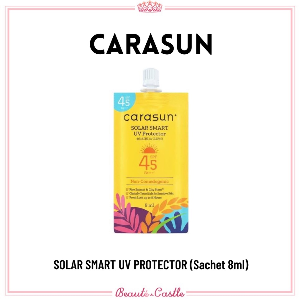 Carasun Solar Smart UV Protector 8ml / 30ml CARASUN SUNSCREEN / CARASUN SUN SCREEN/Sunscreen Gel/Tabir Surya/Sunblock