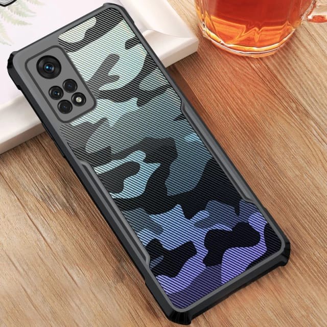 REDMI 10C / REDMI 10 / NOTE 11 / NOTE 11 PRO / NOTE 11 PRO 5G / NOTE 10 PRO / NOTE 10 10S 10 5G SOFT CASE CAMOUFLAGE ARMOR SHOCKPROOF