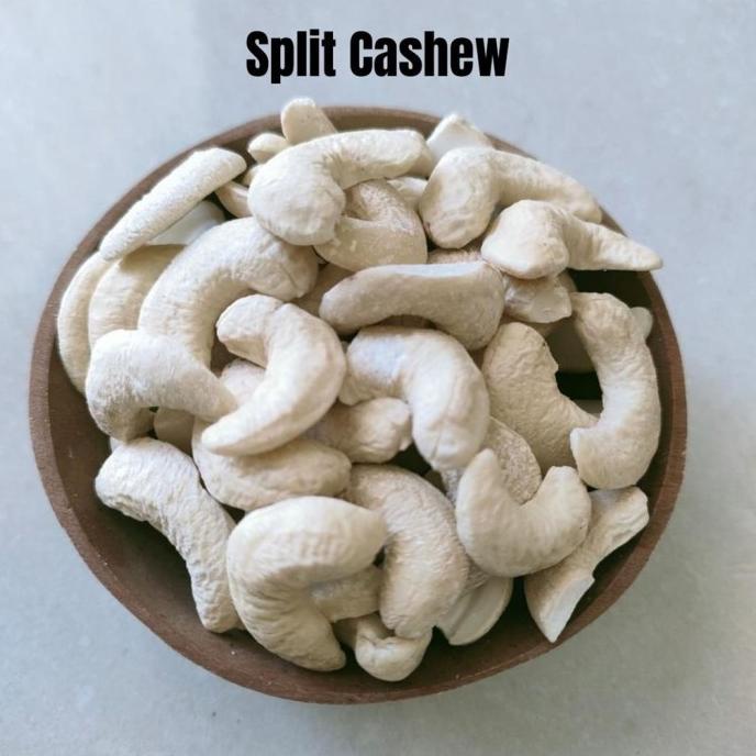 

Organic Cashew ( Split ) 1kg / Kacang Mede Mente Belah