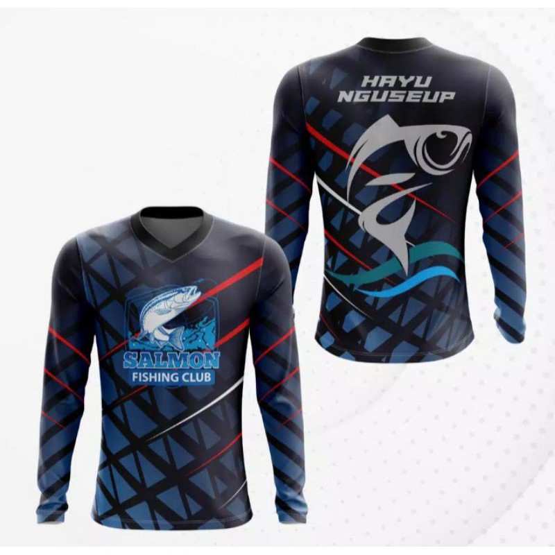 JERSEY KAOS BAJU MANCING (bebas desain+free nickname)