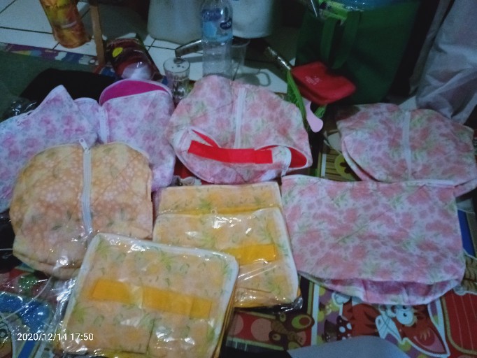 Tas Piring Prasmanan Jumbo + Lapis Busa (size 26cm)