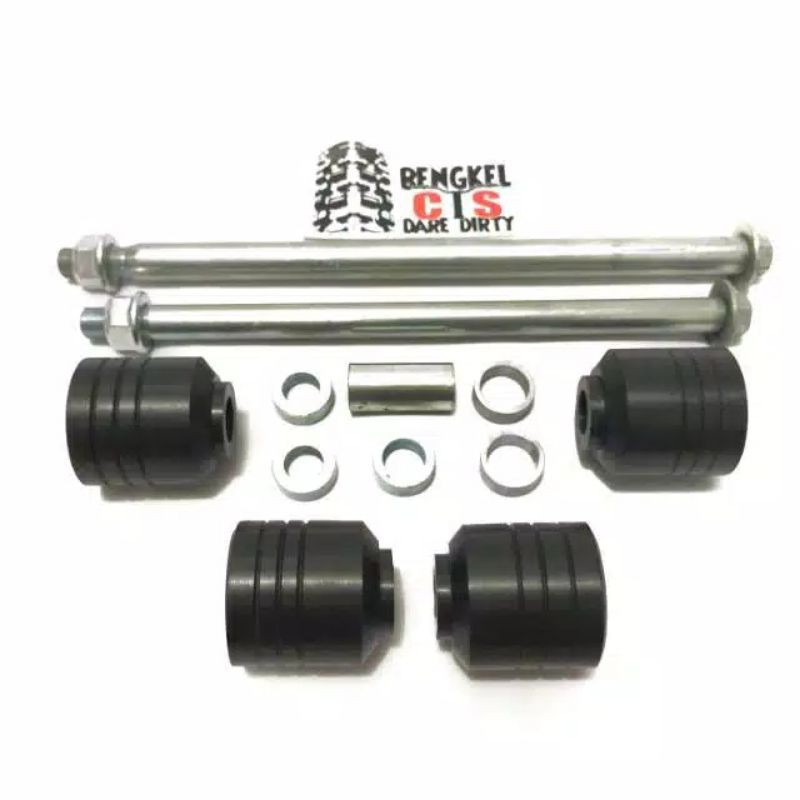 Set as roda plus jalu depan dan belakang crf dan klx