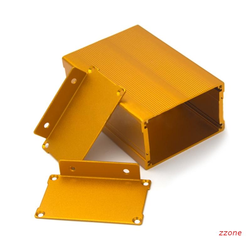 Zzz Kotak Enclosure Geser Bahan Aluminum Ukuran 110x46 X 76mm Untuk PCB Board DIY