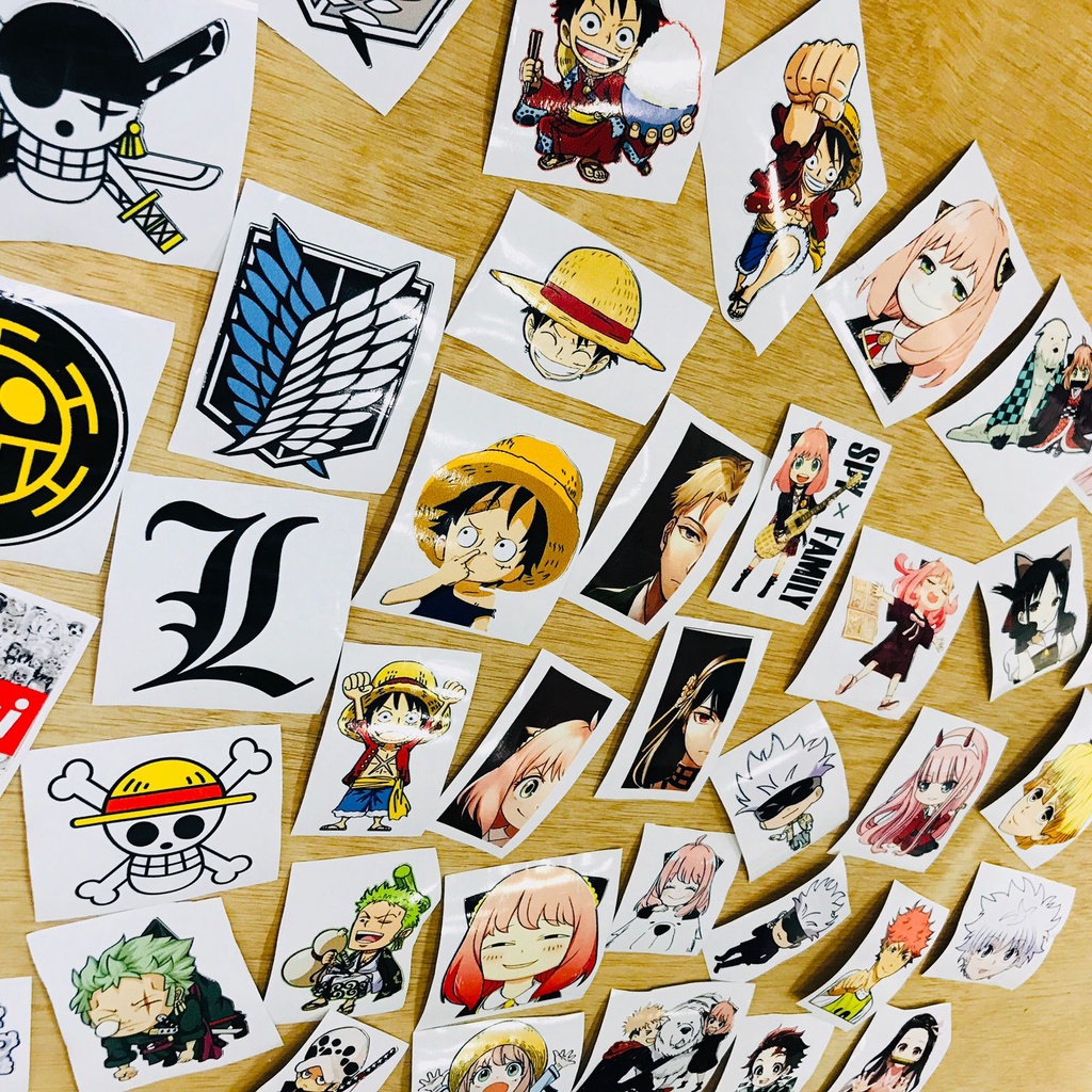 STIKER ANIME CUTTING LASER