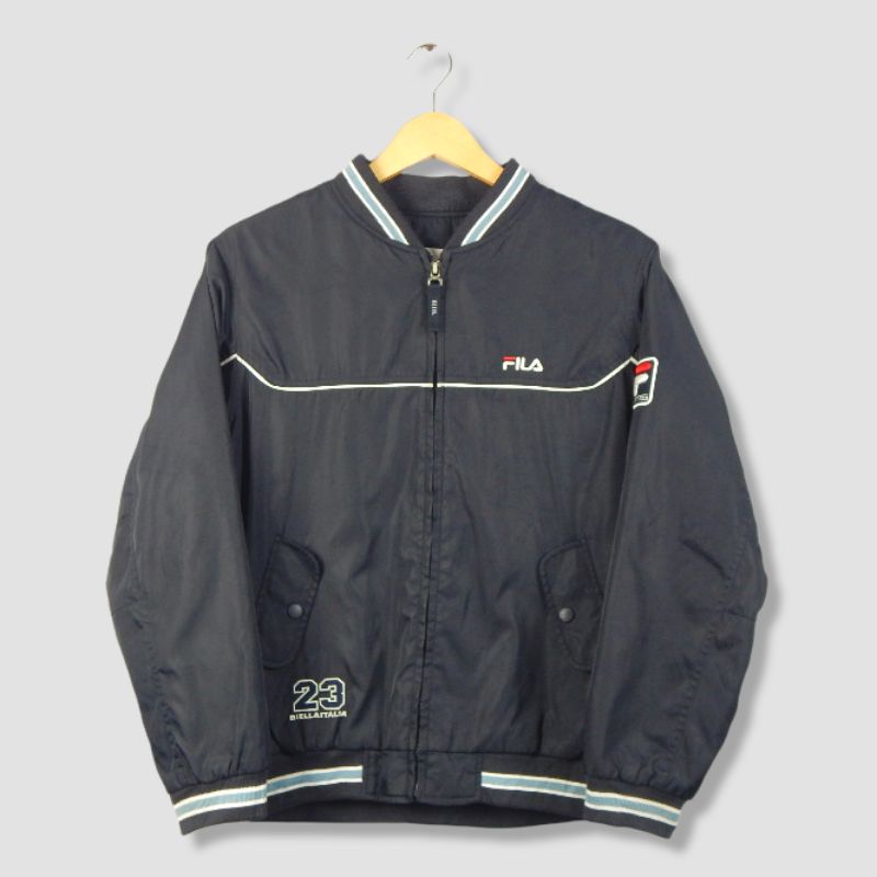 Thrift Jaket || Jaket Bomber Fila