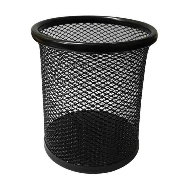 

PEN STAND / TEMPAT PENSIL JARING 9109 ROUND HITAM (1 PCS) MURAH