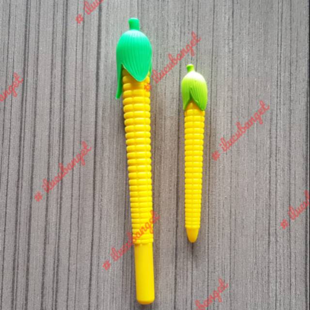 

PEN GEL WORTEL JAGUNG PENGHAPUS JAGUNG WORTEL SET PEN LUCU PEN BISA DI HAPUS