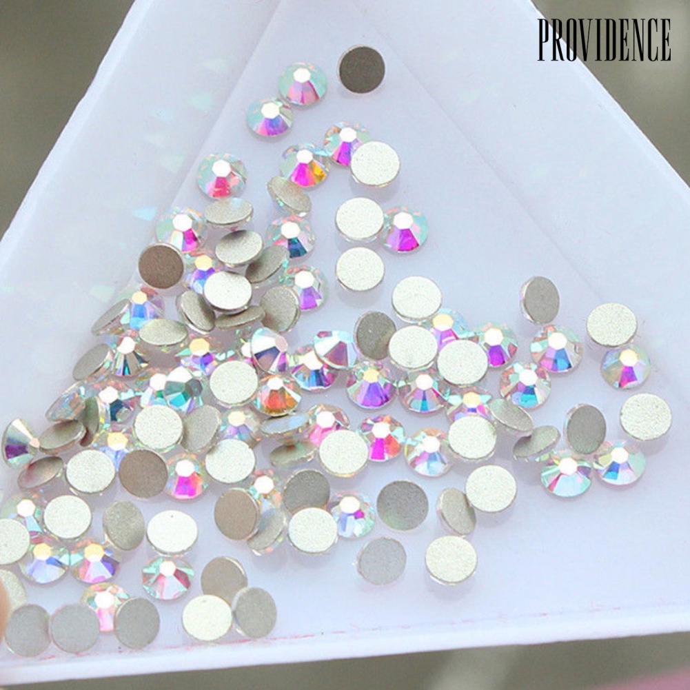 Providence Flat Back Nail Art Rhinestones Glitter Diamond Shape 3D Tips DIY Sticker Decor