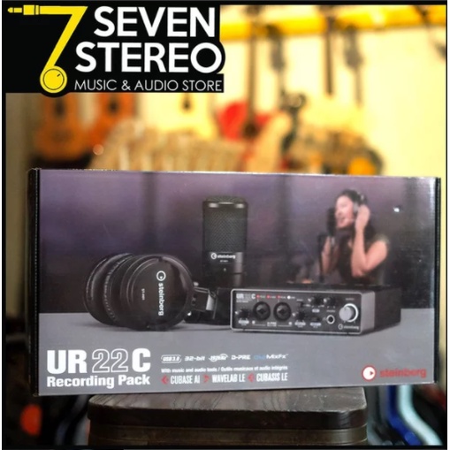 Steinberg UR22C Recording Pack - Paket Recording