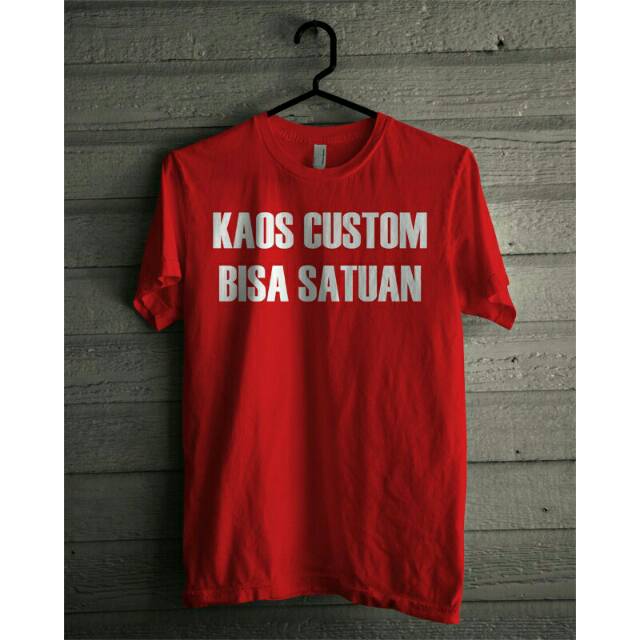  Kaos  Custom  Satuan  Shopee Indonesia 