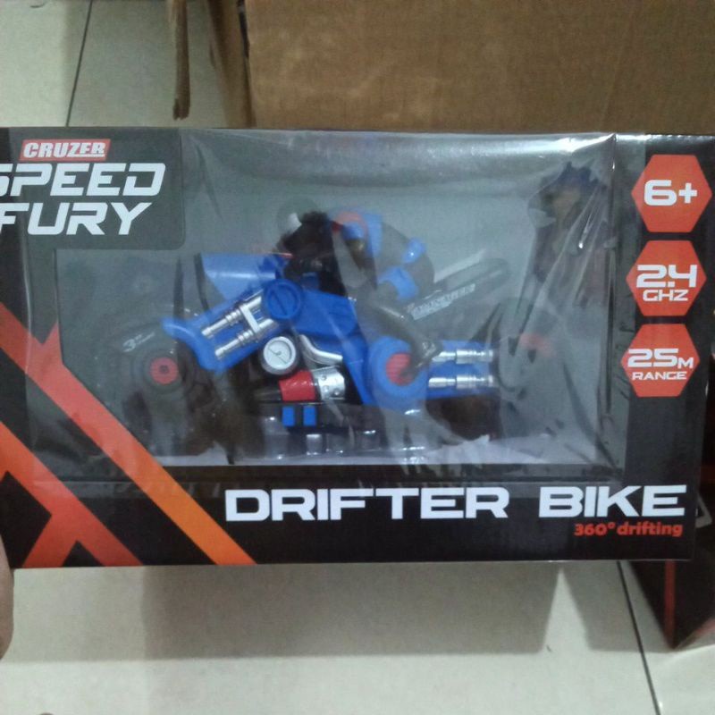 CRUZER SPEED FURY DRIFTER BIKE DRIFTING REMOTE CONTROL RC ORIGINAL