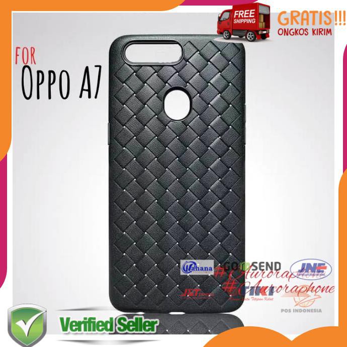 OPPO A7 SOFT CASE BOTEGA SILICONE COVER CASING