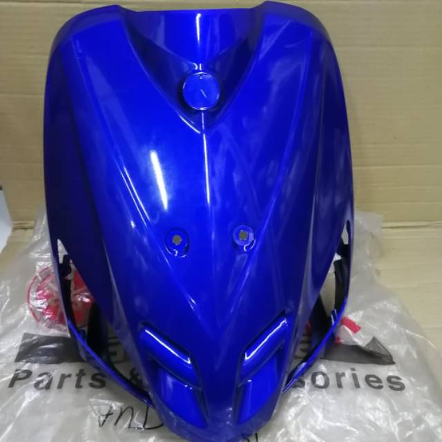 tameng panel depan mio lama biru tua orisinil ygp 5tlf8531101p1