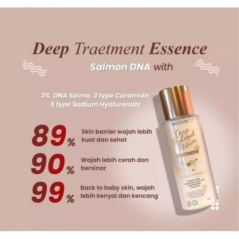 DEEP TREATMENT ESSENCE MS GLOW SALMON DNA