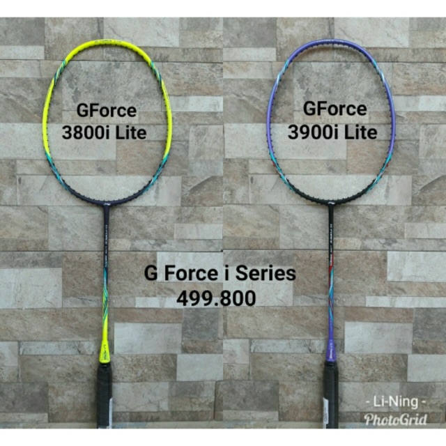 ORIGINAL Lining G Force Lite 3800i / 3900i Raket Badminton