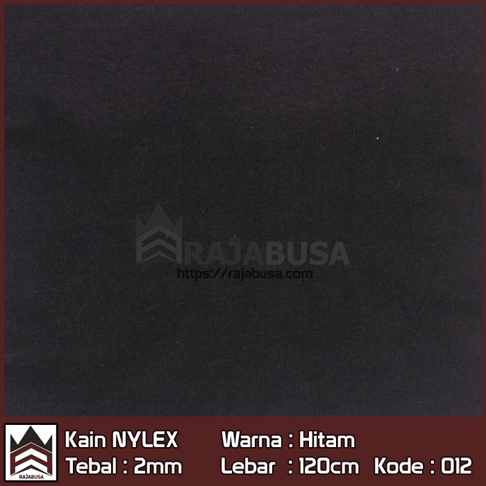 Kain Nylex Hitam - Kain Bulu Pendek | Toko Kain Boneka Terlengkap